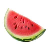 Watermelon fruit isolated on transparent background png