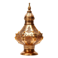 Islamic ramadan kareem lantern on transparent background png
