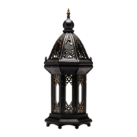 Islamic ramadan kareem lantern on transparent background png