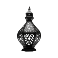 Islamic ramadan kareem lantern on transparent background png