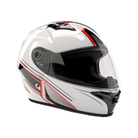 Motorbike helmet isolated on transparent background png