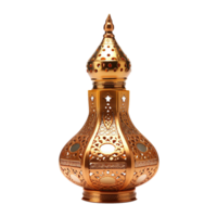 Islamic ramadan kareem lantern on transparent background png