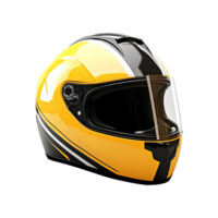 motocicletta casco isolato su trasparente sfondo png