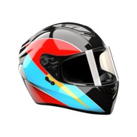 Motorbike helmet isolated on transparent background png