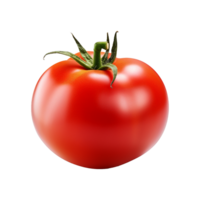 Tomato fruit isolated on transparent background png