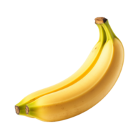 Banana isolated on transparent background png