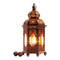 Islamitisch Ramadan kareem lantaarn Aan transparant achtergrond png