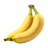 banan isolerat på transparent bakgrund png