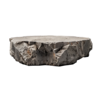 pedra pódio isolado em transparente fundo png