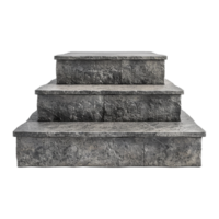 Stone podium isolated on transparent background png