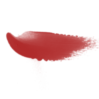 röd borsta stroke bakgrund png