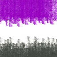 púrpura y gris cepillo con transparente antecedentes png