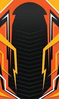 Racing style jersey fabric template. Abstract geometric racing wallpaper vector