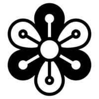 Flower Icon for web, app, infographic, etc vector