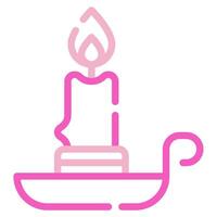 Candle Icon for web, app, infographic, etc vector