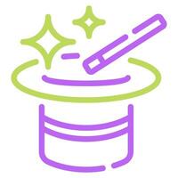 magia icono para web, aplicación, infografía, etc vector