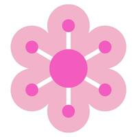 Flower Icon for web, app, infographic, etc vector