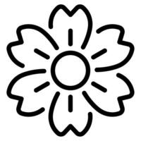 florecer icono para web, aplicación, infografía, etc vector