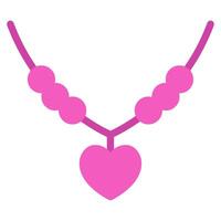 Necklace Icon for web, app, infographic, etc vector