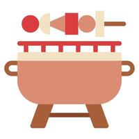 Grill Master Icon for web, app, infographic, etc vector