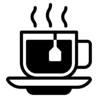 té icono para web, aplicación, infografía, etc vector