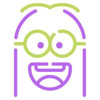 dibujos animados personaje icono para web, aplicación, infografía, etc vector