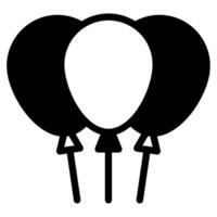 Balloons Icon for web, app, infographic, etc vector