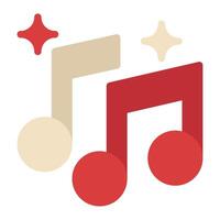 Music Note Icon for web, app, infographic, etc vector