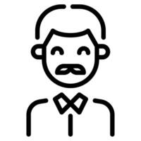 súper papá icono para web, aplicación, infografía, etc vector