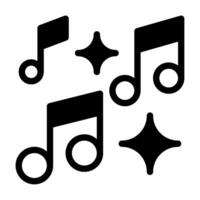 música icono para web, aplicación, infografía, etc vector