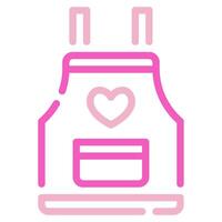 Apron Icon for web, app, infographic, etc vector