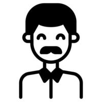 súper papá icono para web, aplicación, infografía, etc vector