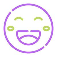 sonrisas icono para web, aplicación, infografía, etc vector