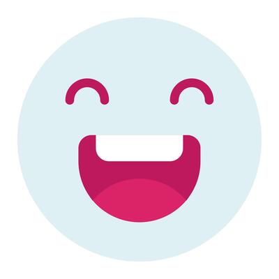 Happy Moments Icon for web, app, infographic, etc