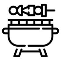 Grill Master Icon for web, app, infographic, etc vector