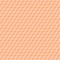 Seamless peach fuzz color geometric cube pattern background. vector