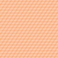 Seamless peach fuzz color geometric cube pattern background. vector