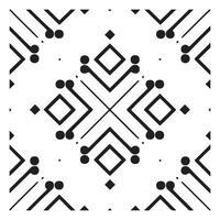 Abstract Square Seamless Pattern Illustration vector