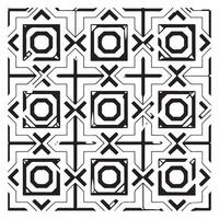 Abstract Square Seamless Pattern Illustration vector
