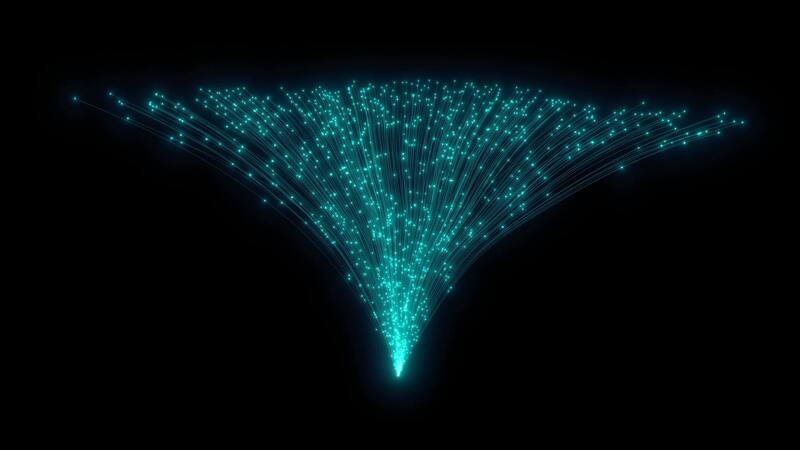 Colorful Illustrative 3D Animation of Neural Network Deep Learning ...