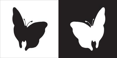 Illustration graphics of butterfly icon vector