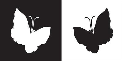 Illustration graphics of butterfly icon vector