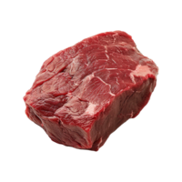 Raw beef meat isolated on transparent background png