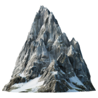 Montagne isolé sur transparent Contexte png