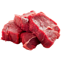 roh Rindfleisch Fleisch isoliert auf transparent Hintergrund png