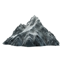 Montagne isolé sur transparent Contexte png