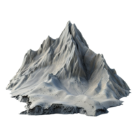 Mountain isolated on transparent background png