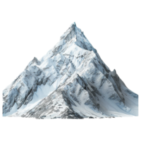 Montagne isolé sur transparent Contexte png