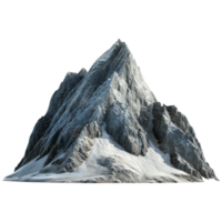 Montagne isolé sur transparent Contexte png