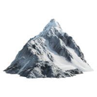 montagna isolato su trasparente sfondo png
